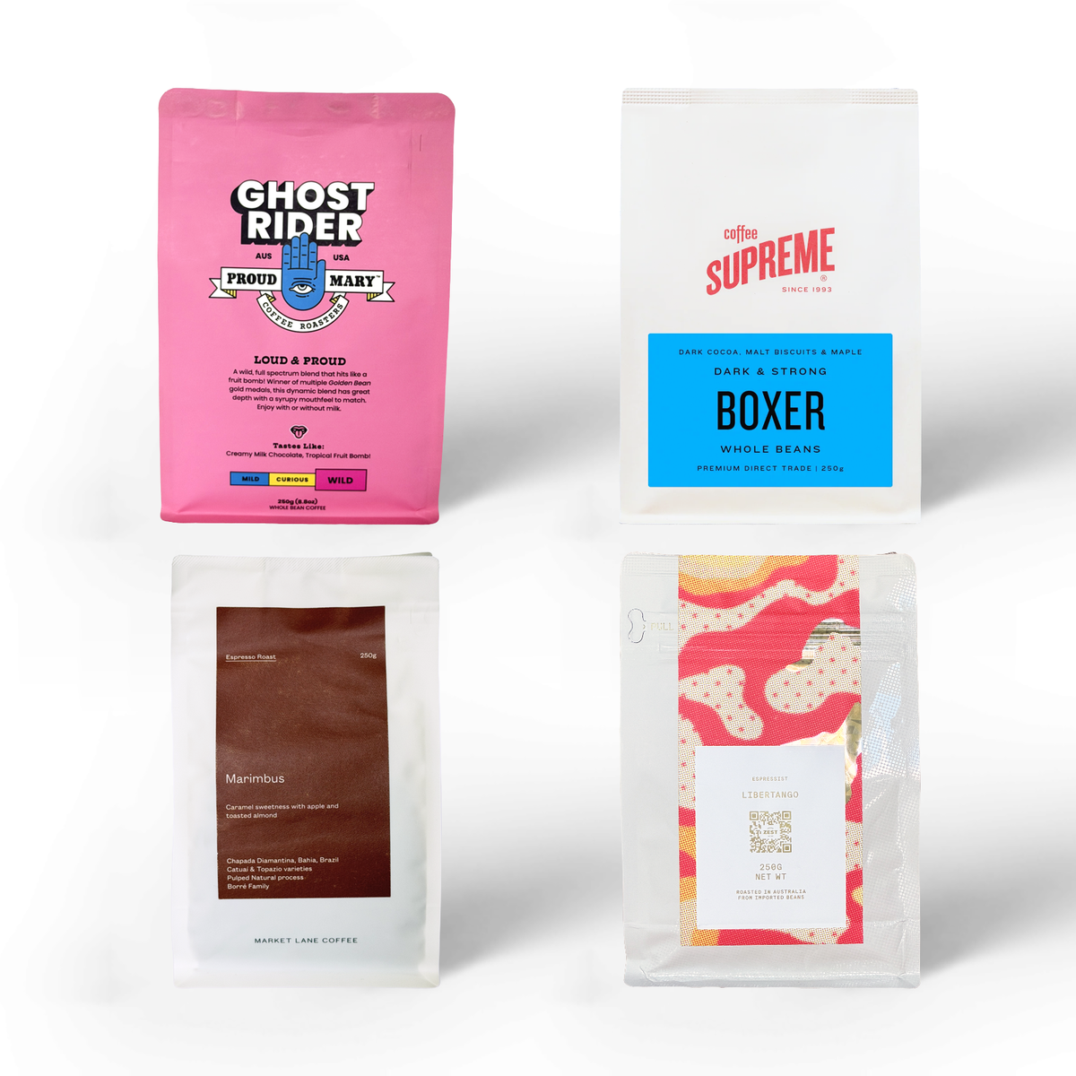 Altdrop bundle collage v13-188bee79-refresh-mudi7q6e: Dark Chocolate Delights | Espresso Coffee Bundle Pack — 4 Pack